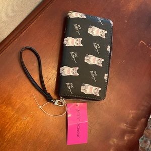 Betsy Johnson cat wallet
